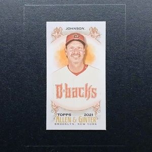 Randy Johnson - 2021 Topps Allen and Ginter Mini A and G Back #54